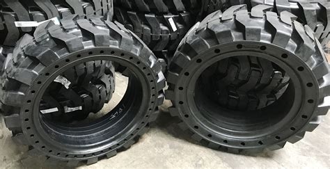 skid steer tire manufacturers|12x16.5 solid skid steer tires.